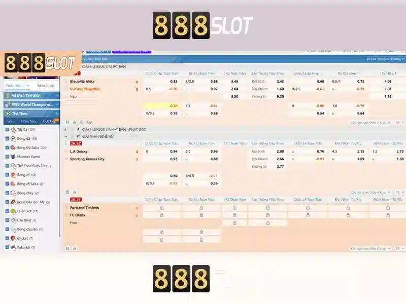 Trò chơi tại 888slot
